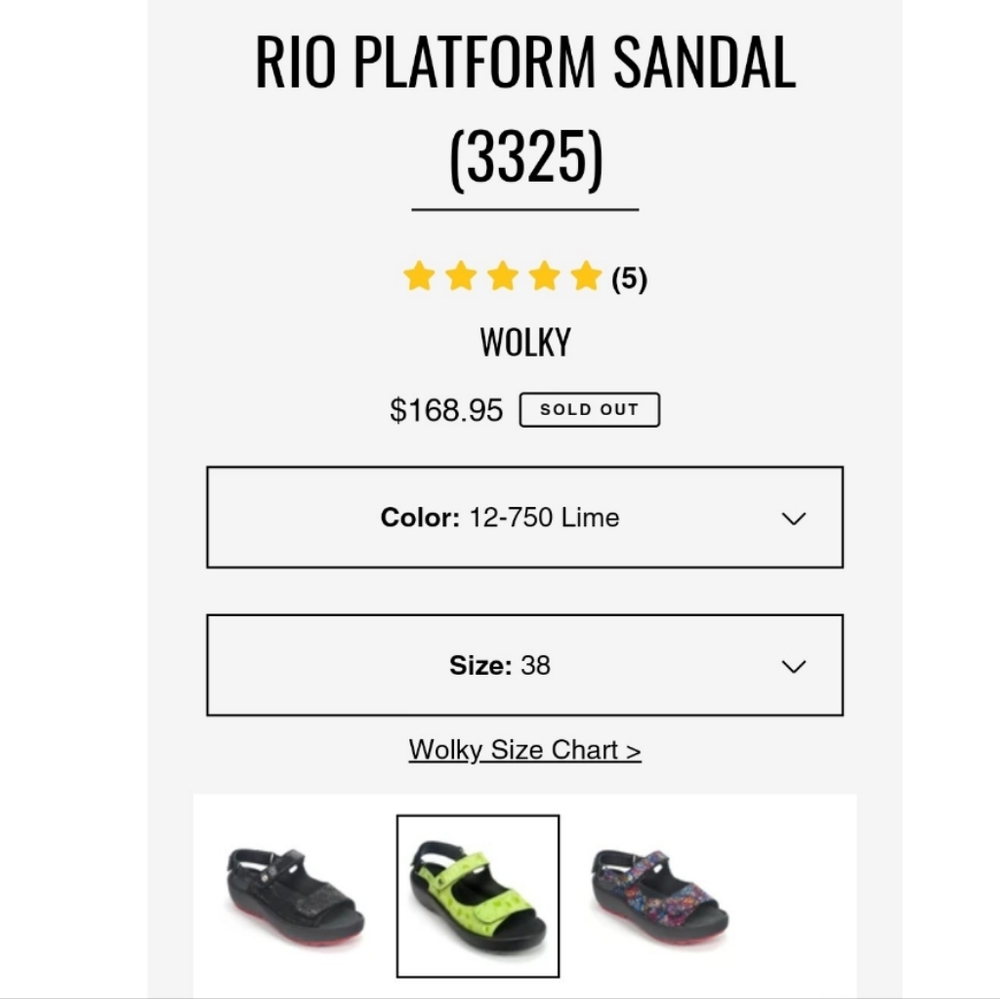 Rio Platform Sandal - Picture 2 of 5
